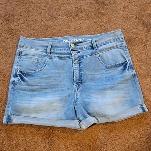 Wallflower Juniors Jean Shorts Size 17